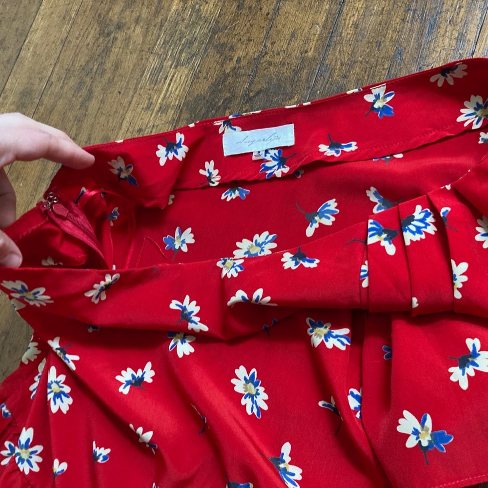 One Shoulder Ruffle Top - Picture 3 of 6